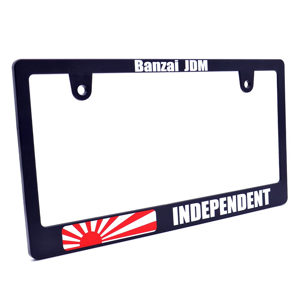 Amazon.co.jp: 【新法規 車検対応品】INDEPENDENT ナンバーフレーム 1